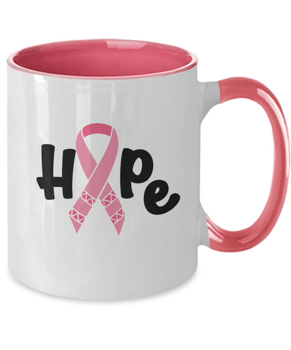 Breast Cancer Hope Pink Mug - We Love Your Gift