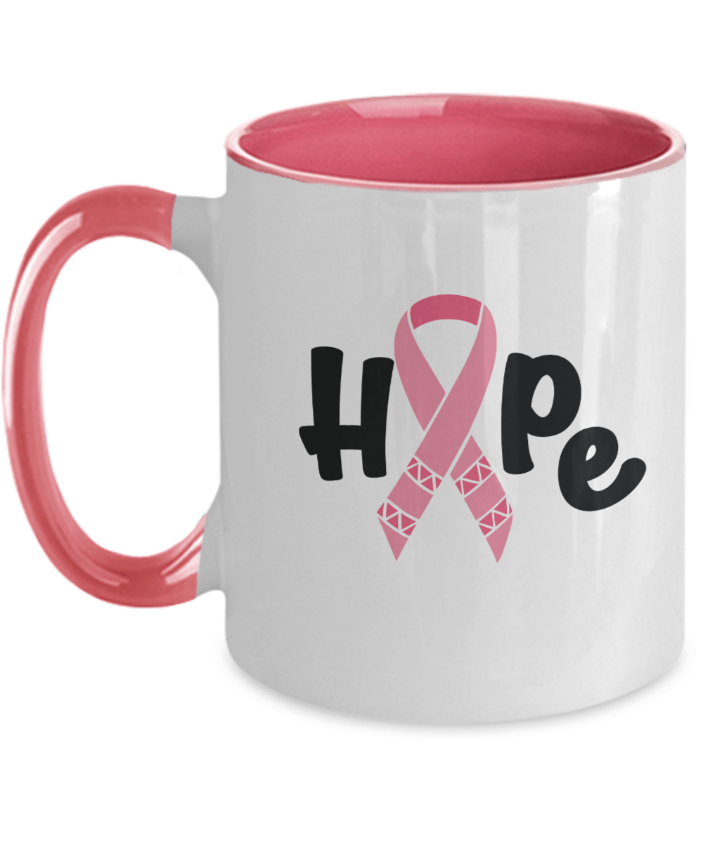 Breast Cancer Hope Pink Mug - We Love Your Gift