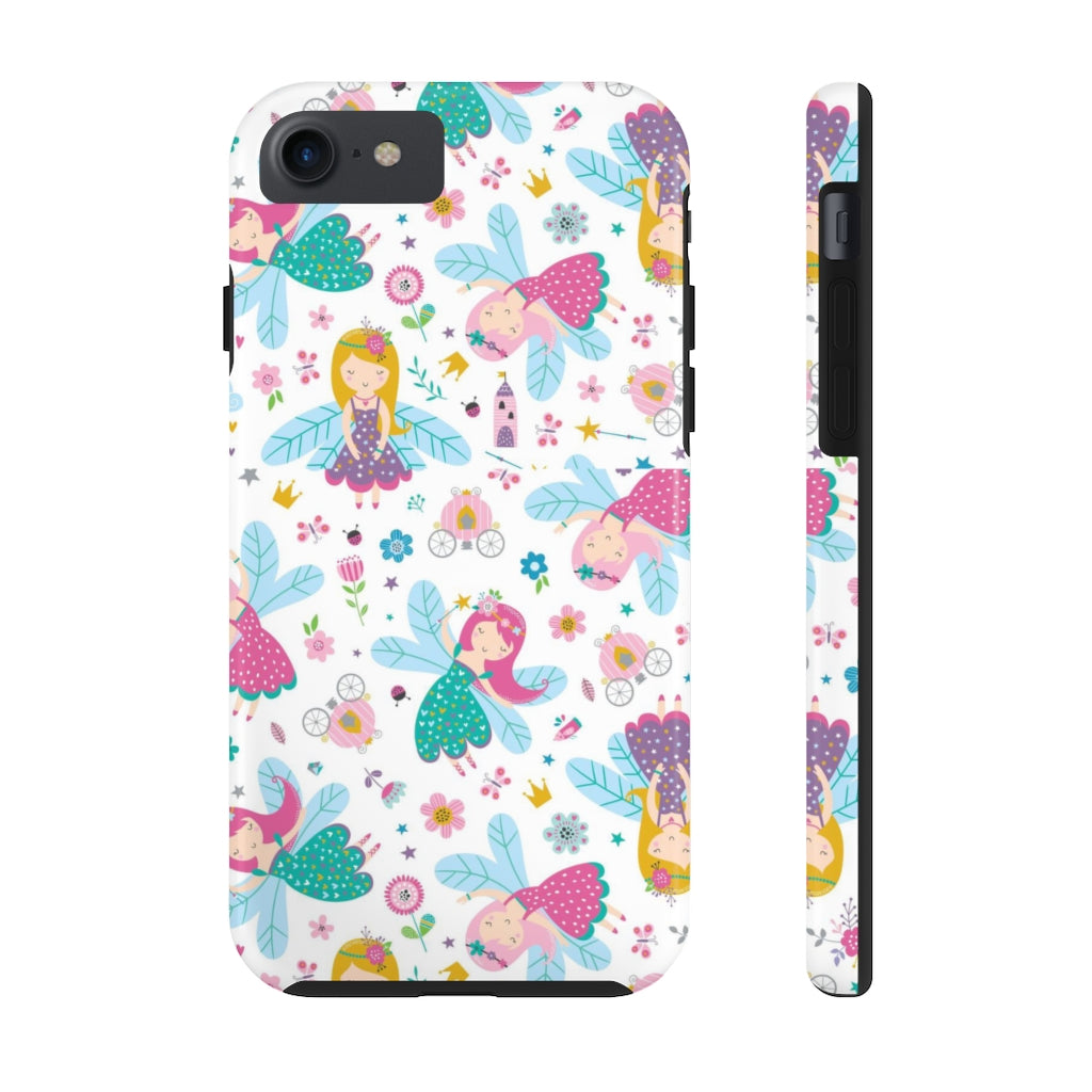 Colorful Fairies Tough Phone Case - Super-Cute & Impact Resistant for iPhones