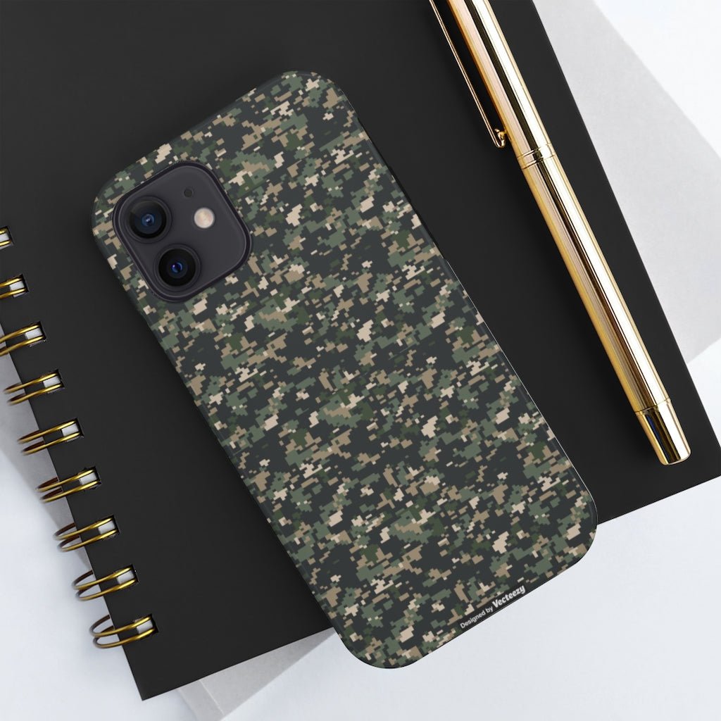 Camo For Boys Tough Phone Case - Super-Cute & Impact Resistant for iPhones & Samsung - We Love Your Gift