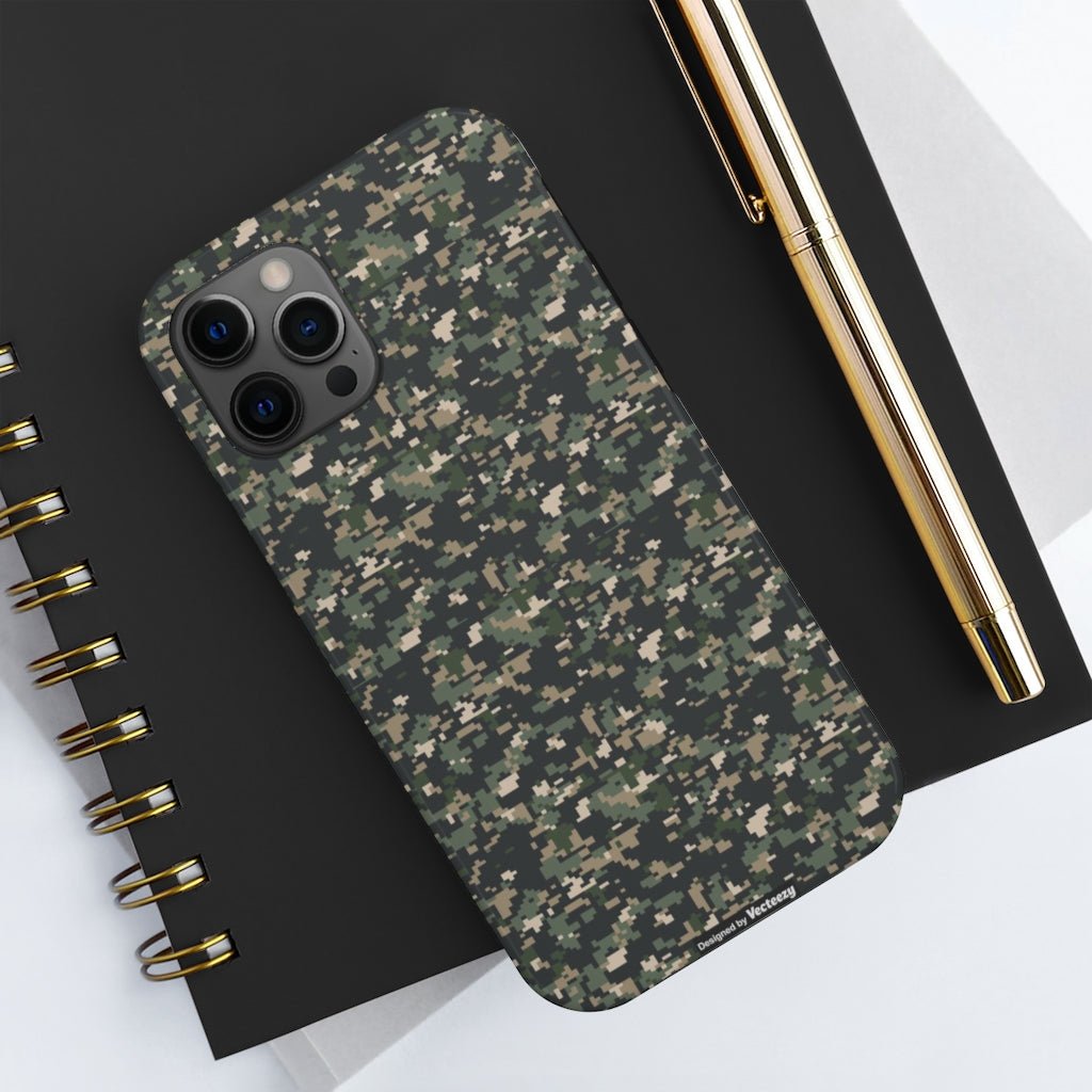 Camo For Boys Tough Phone Case - Super-Cute & Impact Resistant for iPhones & Samsung - We Love Your Gift