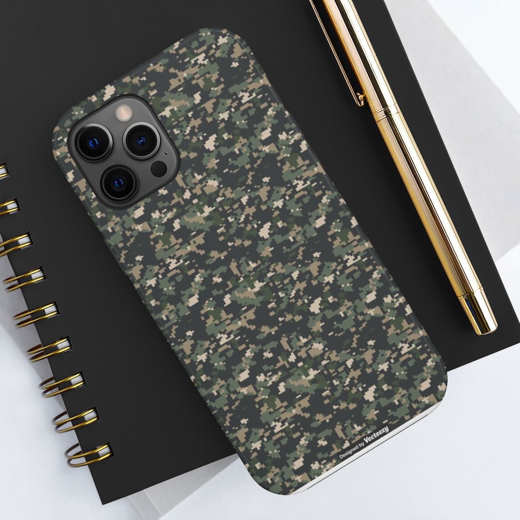 Camo For Boys Tough Phone Case - Super-Cute & Impact Resistant for iPhones & Samsung - We Love Your Gift