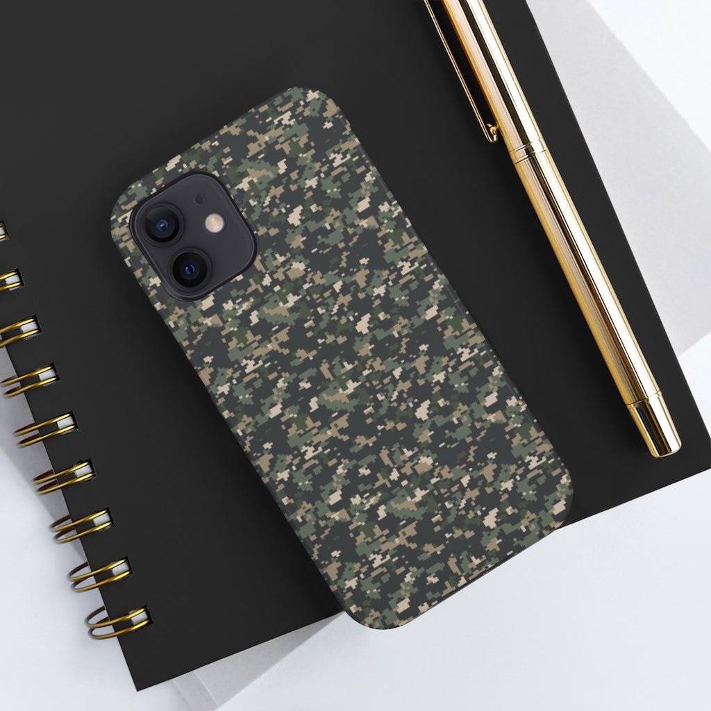 Camo For Boys Tough Phone Case - Super-Cute & Impact Resistant for iPhones & Samsung - We Love Your Gift