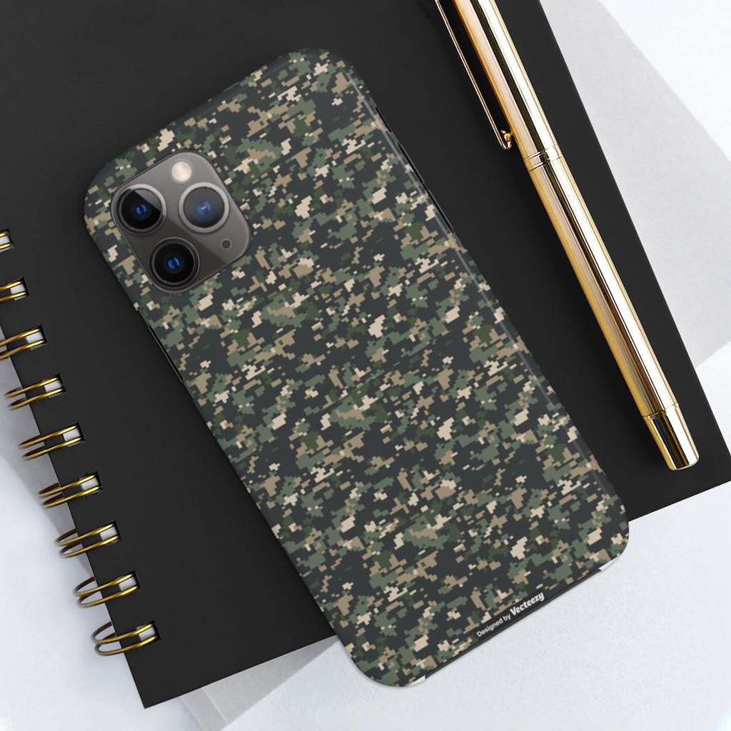 Camo For Boys Tough Phone Case - Super-Cute & Impact Resistant for iPhones & Samsung - We Love Your Gift