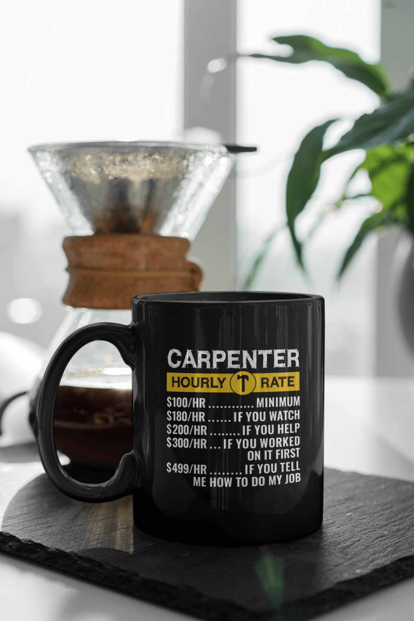 Carpenter Hourly Rate Mug - We Love Your Gift