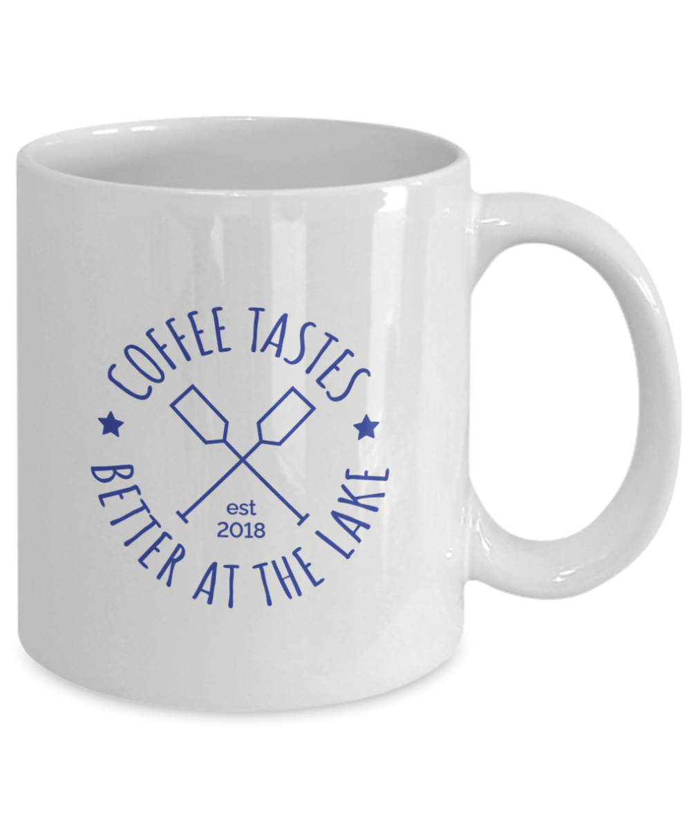 Coffee Tastes Better At The Lake Coffee Mug - We Love Your Gift