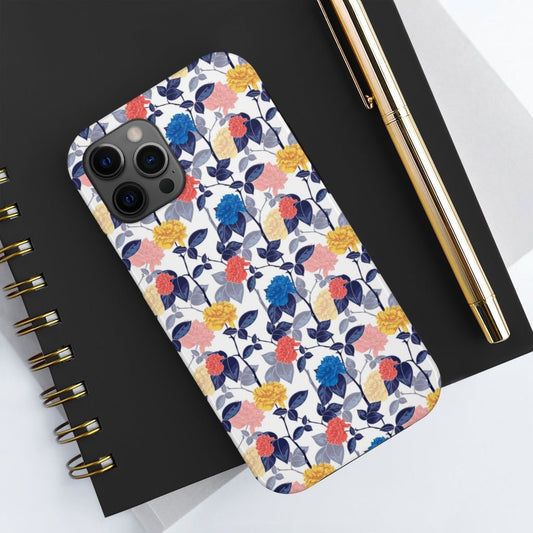 Colorful Floral Tough Phone Case - Super-Cute & Impact Resistant for iPhones & Samsung - We Love Your Gift