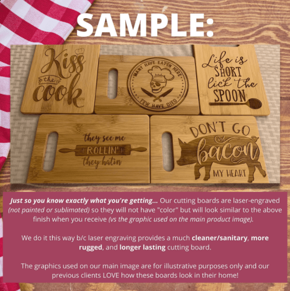 Cooking With Love Provides Food for the Soul Cutting Board - We Love Your Gift