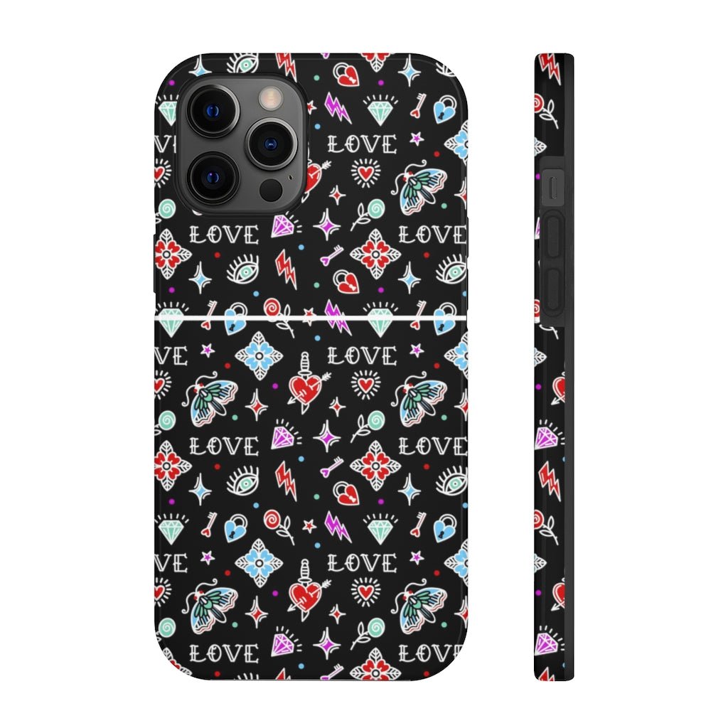 Cool Love Tough Phone Case - Super-Cute & Impact Resistant for iPhones & Samsung - We Love Your Gift