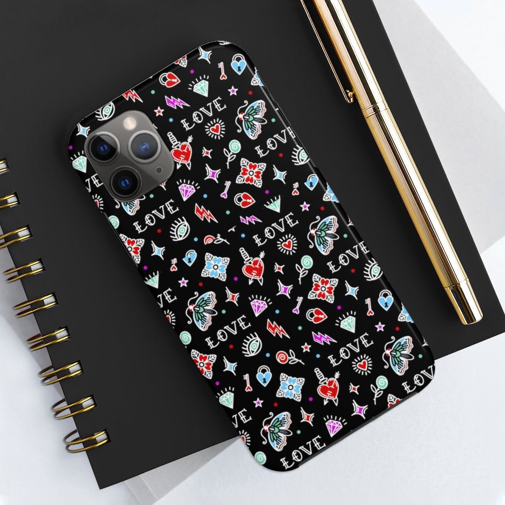 Cool Love Tough Phone Case - Super-Cute & Impact Resistant for iPhones & Samsung - We Love Your Gift