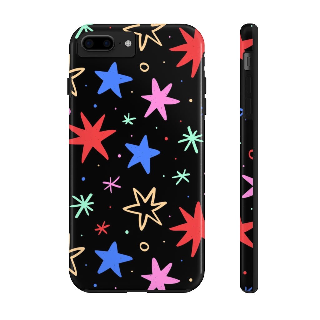 Cool Stars Tough Phone Case - Super-Cute & Impact Resistant for iPhones & Samsung - We Love Your Gift