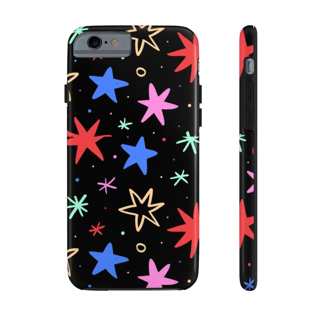 Cool Stars Tough Phone Case - Super-Cute & Impact Resistant for iPhones & Samsung - We Love Your Gift