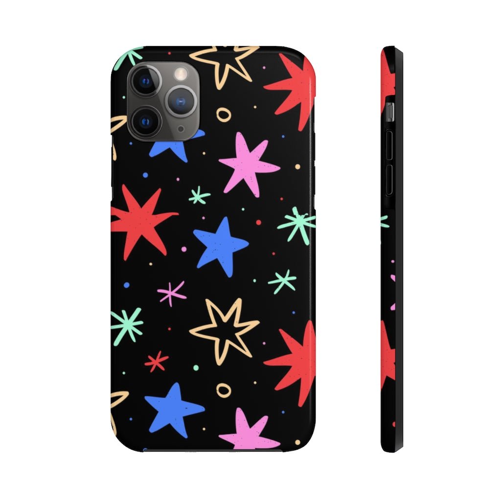 Cool Stars Tough Phone Case - Super-Cute & Impact Resistant for iPhones & Samsung - We Love Your Gift