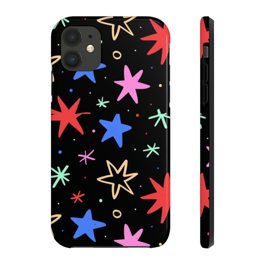 Cool Stars Tough Phone Case - Super-Cute & Impact Resistant for iPhones & Samsung - We Love Your Gift