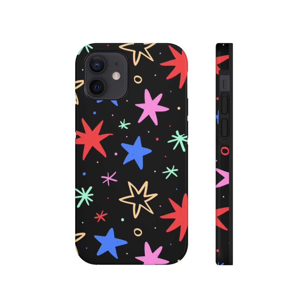 Cool Stars Tough Phone Case - Super-Cute & Impact Resistant for iPhones & Samsung - We Love Your Gift