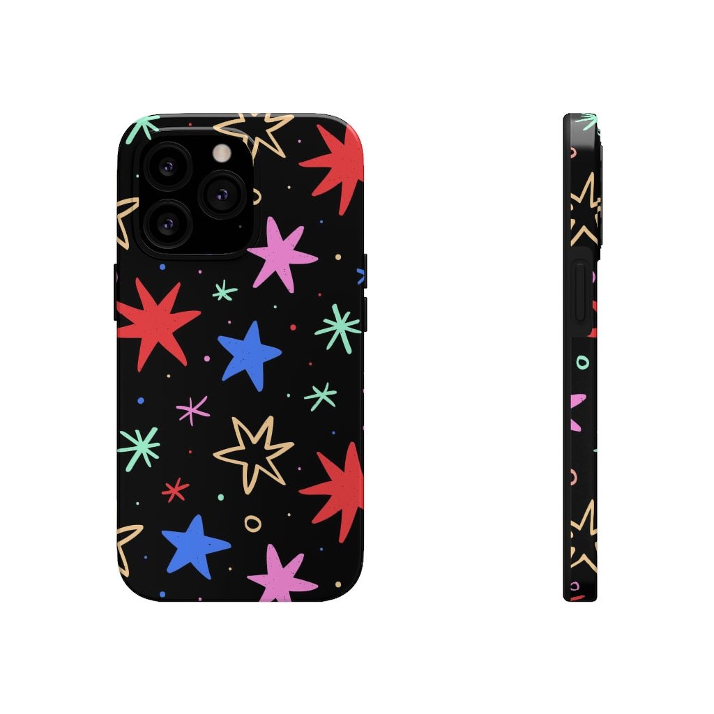 Cool Stars Tough Phone Case - Super-Cute & Impact Resistant for iPhones & Samsung - We Love Your Gift