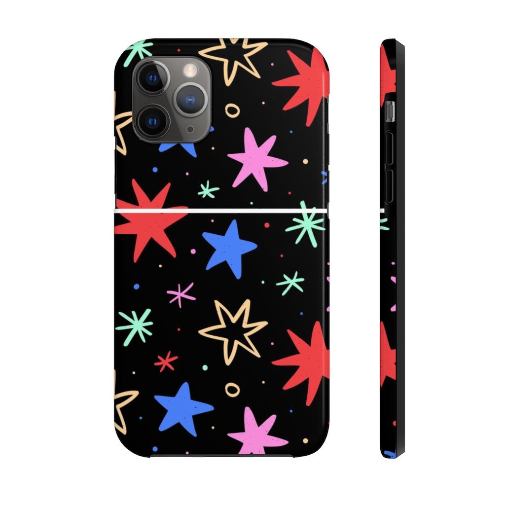 Cool Stars Tough Phone Case - Super-Cute & Impact Resistant for iPhones & Samsung - We Love Your Gift