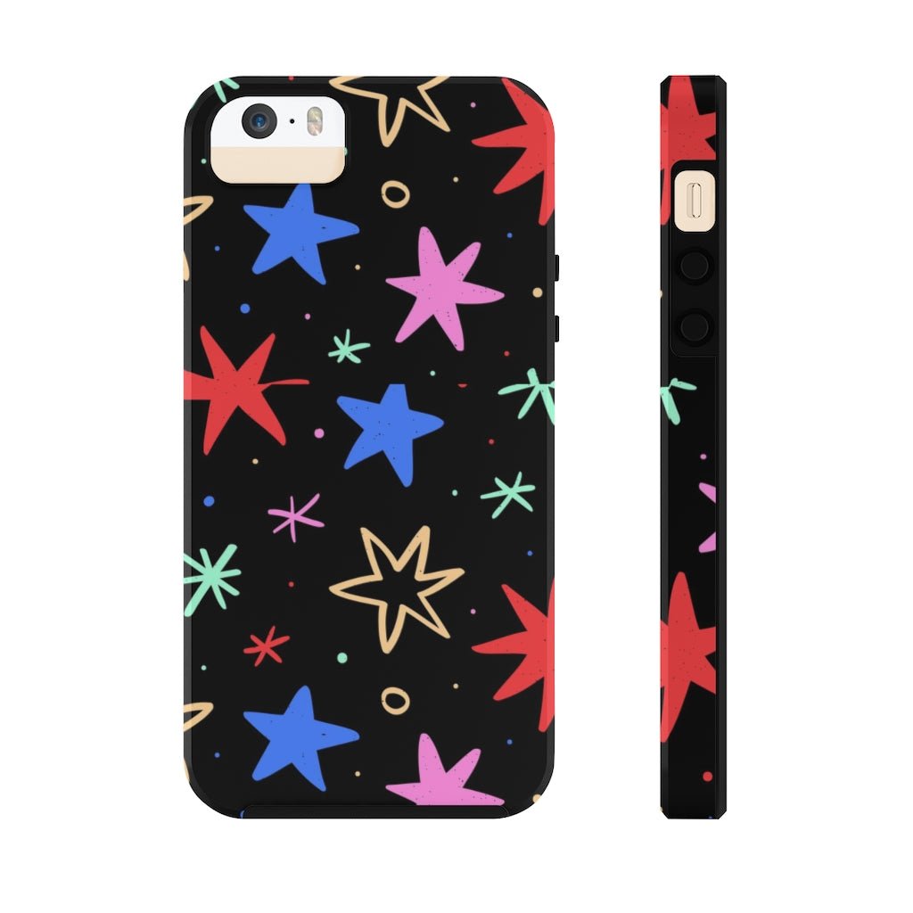 Cool Stars Tough Phone Case - Super-Cute & Impact Resistant for iPhones & Samsung - We Love Your Gift