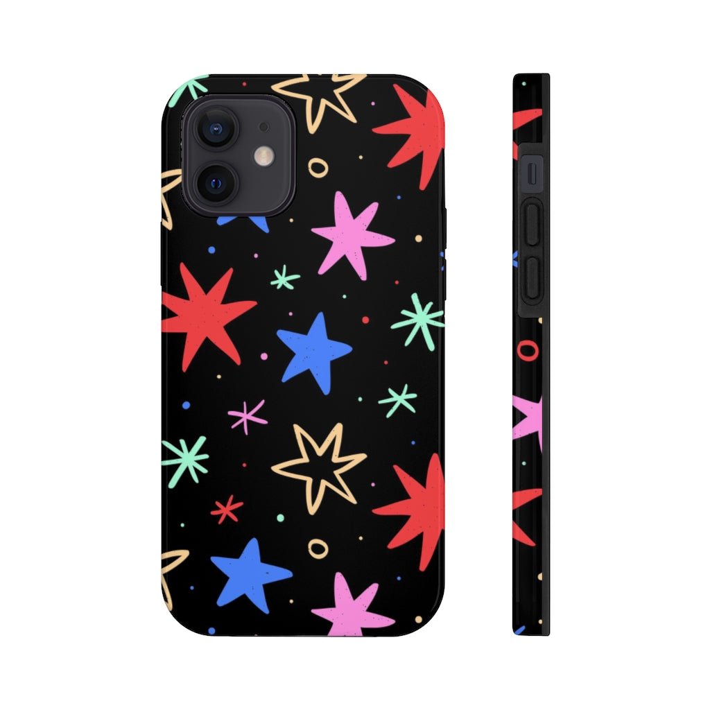 Cool Stars Tough Phone Case - Super-Cute & Impact Resistant for iPhones & Samsung - We Love Your Gift