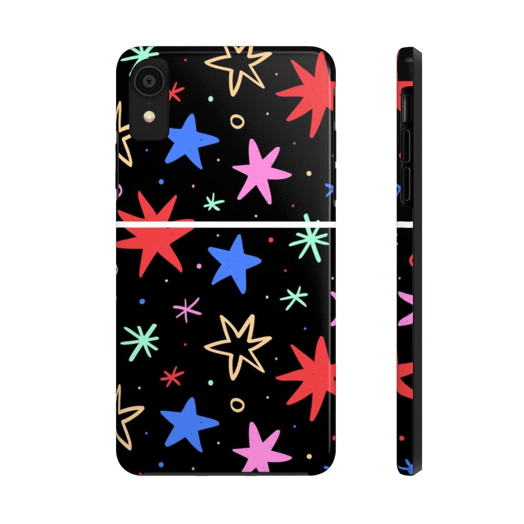 Cool Stars Tough Phone Case - Super-Cute & Impact Resistant for iPhones & Samsung - We Love Your Gift