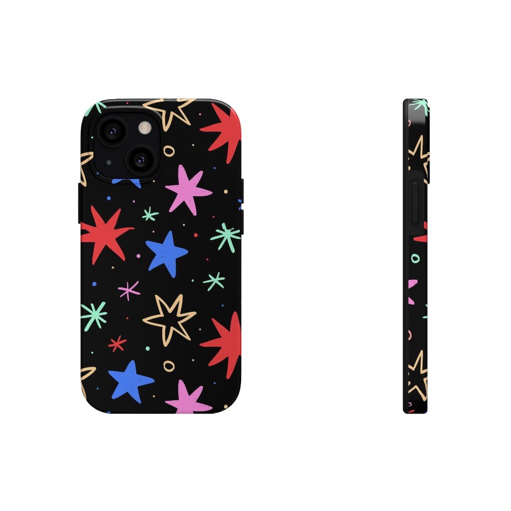 Cool Stars Tough Phone Case - Super-Cute & Impact Resistant for iPhones & Samsung - We Love Your Gift