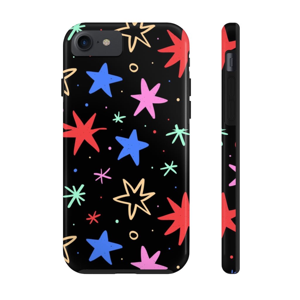 Cool Stars Tough Phone Case - Super-Cute & Impact Resistant for iPhones & Samsung - We Love Your Gift