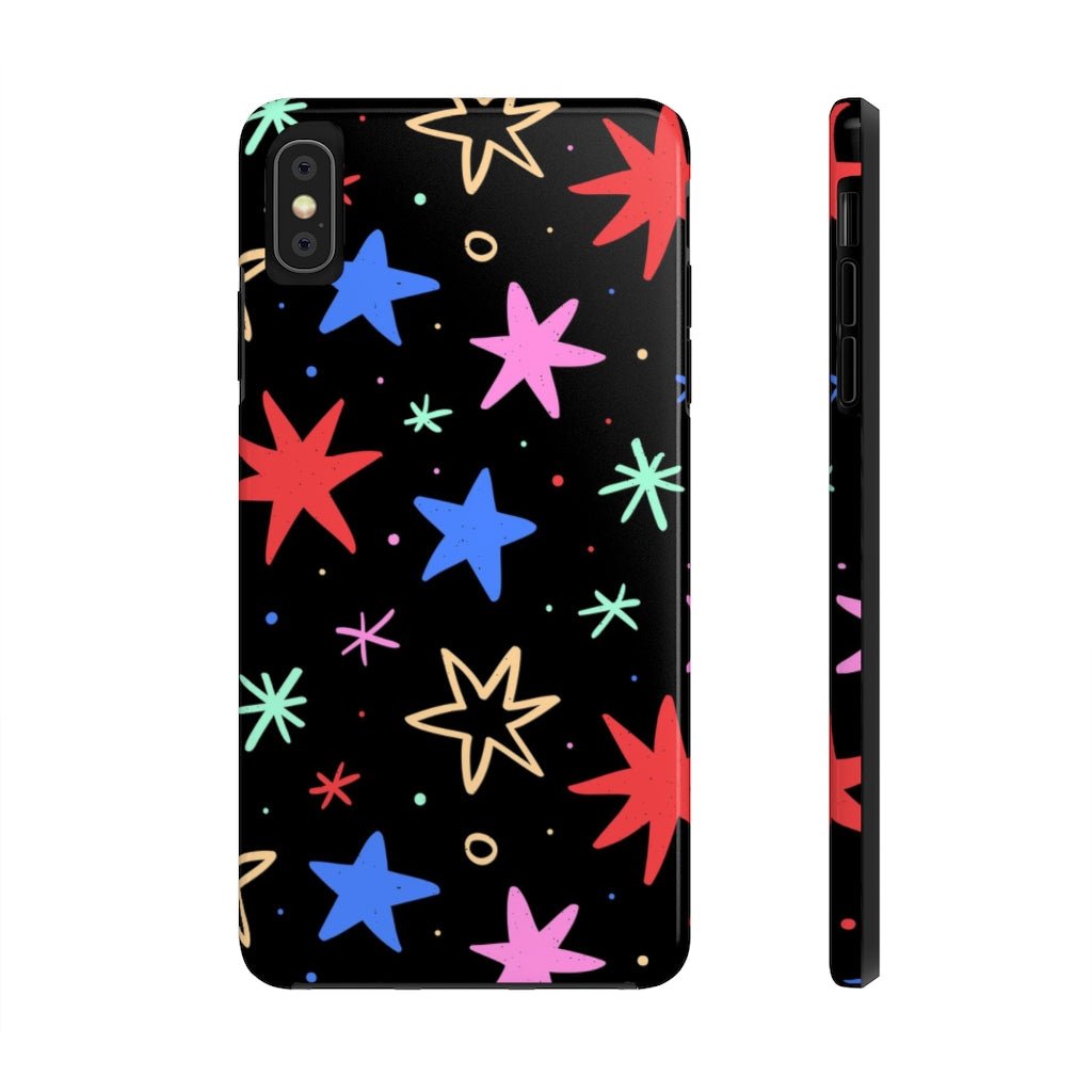 Cool Stars Tough Phone Case - Super-Cute & Impact Resistant for iPhones & Samsung - We Love Your Gift