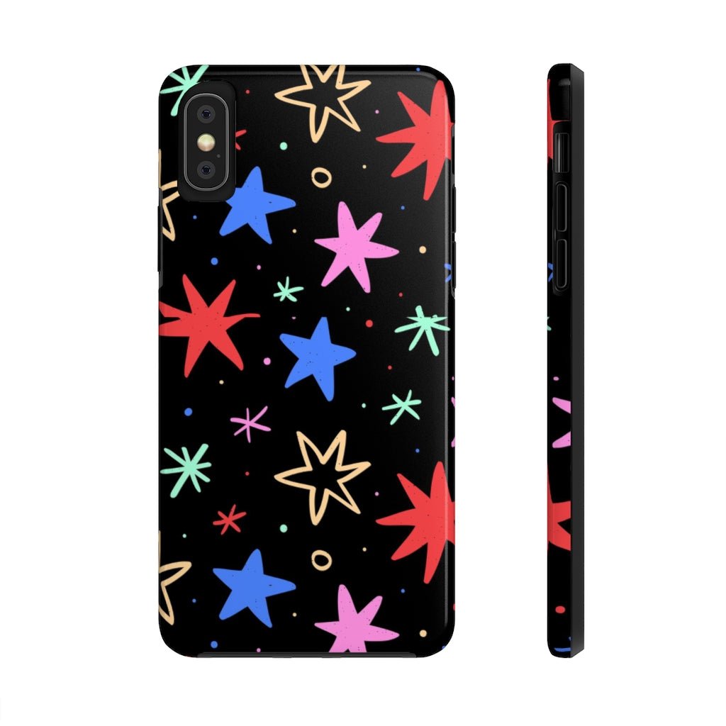 Cool Stars Tough Phone Case - Super-Cute & Impact Resistant for iPhones & Samsung - We Love Your Gift