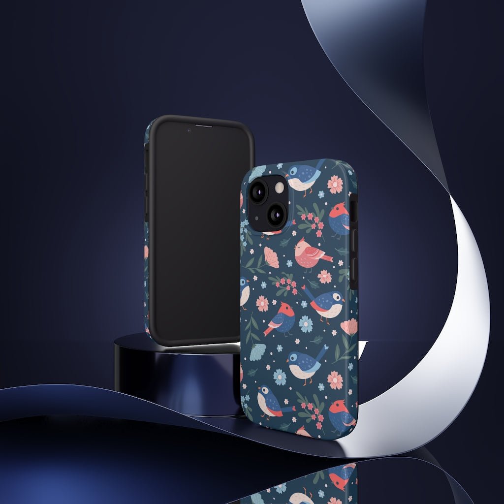 Cute Birds Tough Phone Case - Super-Cute & Impact Resistant for iPhones & Samsung - We Love Your Gift