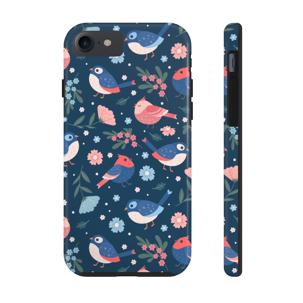 Cute Birds Tough Phone Case - Super-Cute & Impact Resistant for iPhones & Samsung - We Love Your Gift