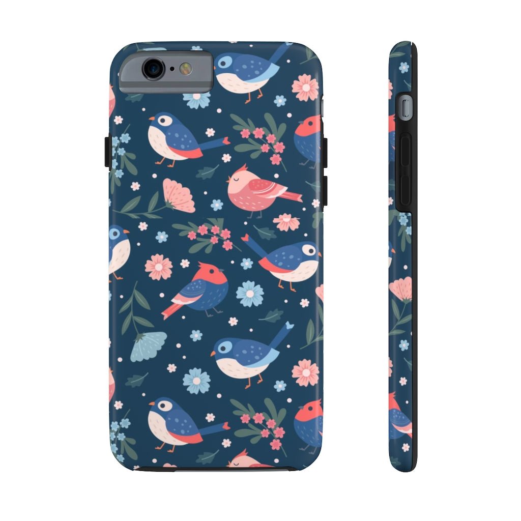 Cute Birds Tough Phone Case - Super-Cute & Impact Resistant for iPhones & Samsung - We Love Your Gift