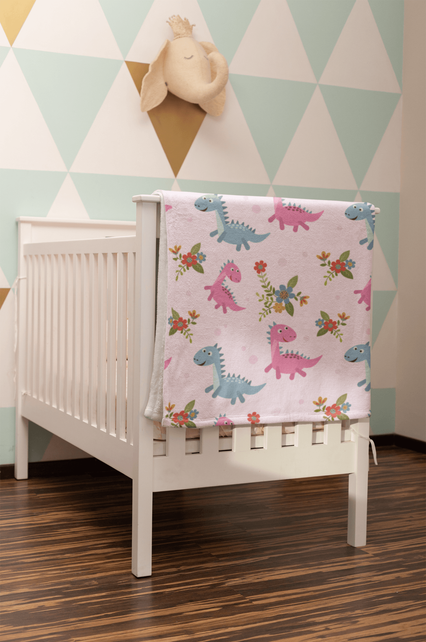 Cute Dino Minky Blankets - We Love Your Gift