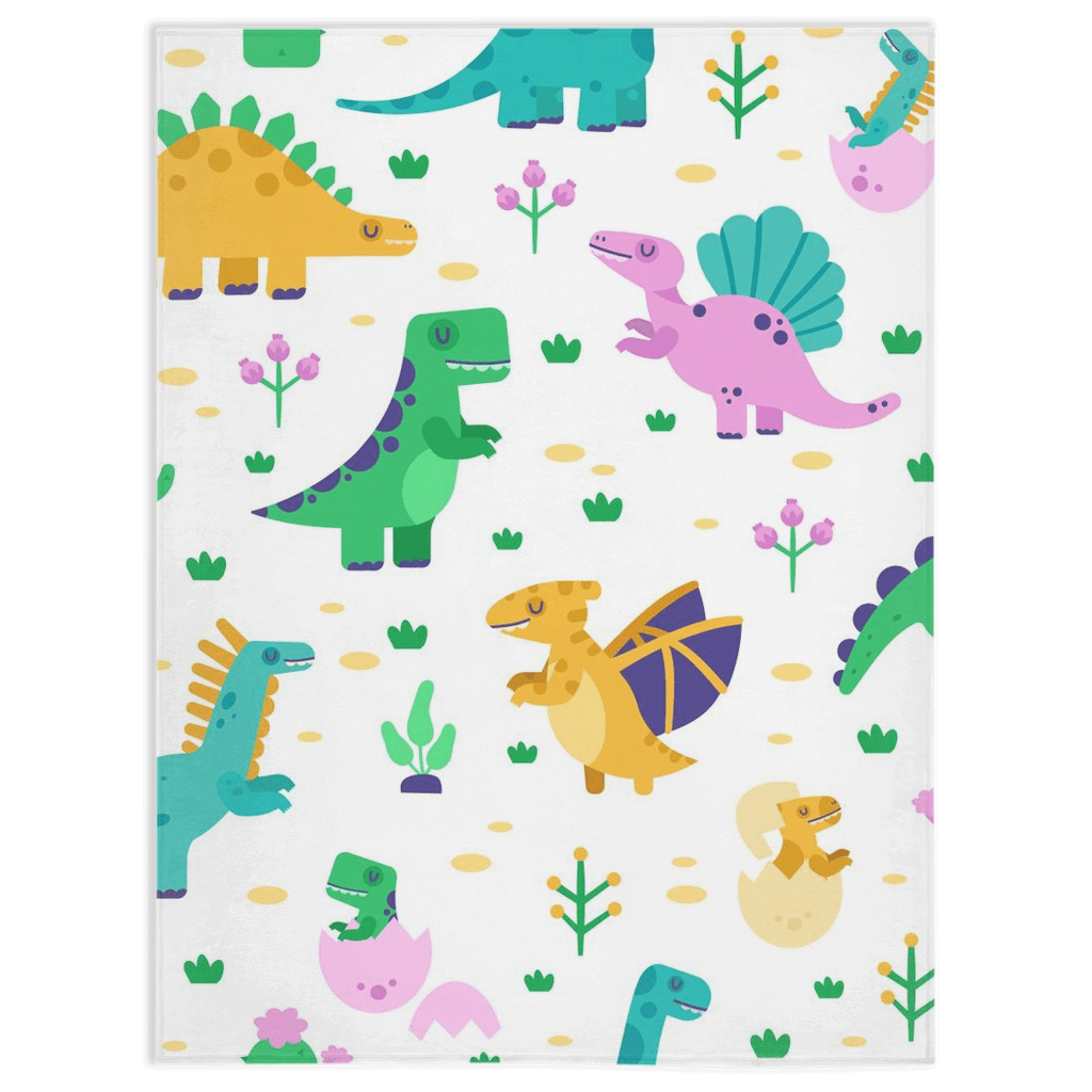 Cute Dinosaurs Minky Blankets - We Love Your Gift