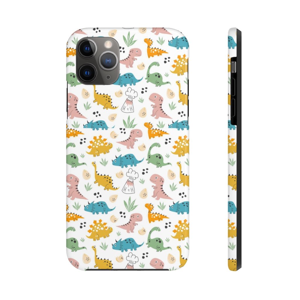 Cute Dinosaurs Tough Phone Case - Super-Cute & Impact Resistant for iPhones & Samsung - We Love Your Gift