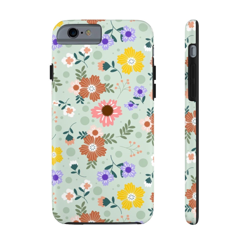 Cute Floral Tough Phone Case - Super-Cute & Impact Resistant for iPhones & Samsung - We Love Your Gift