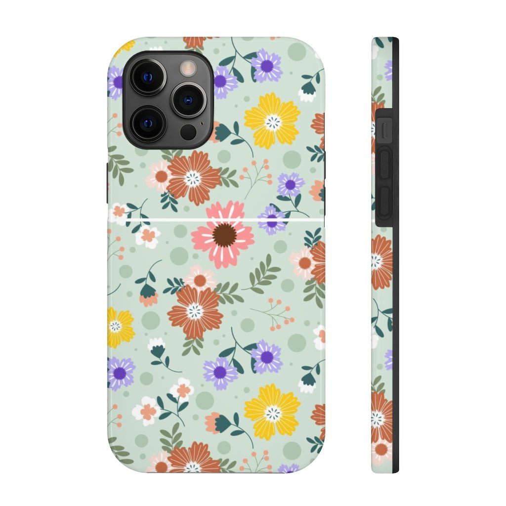 Cute Floral Tough Phone Case - Super-Cute & Impact Resistant for iPhones & Samsung - We Love Your Gift