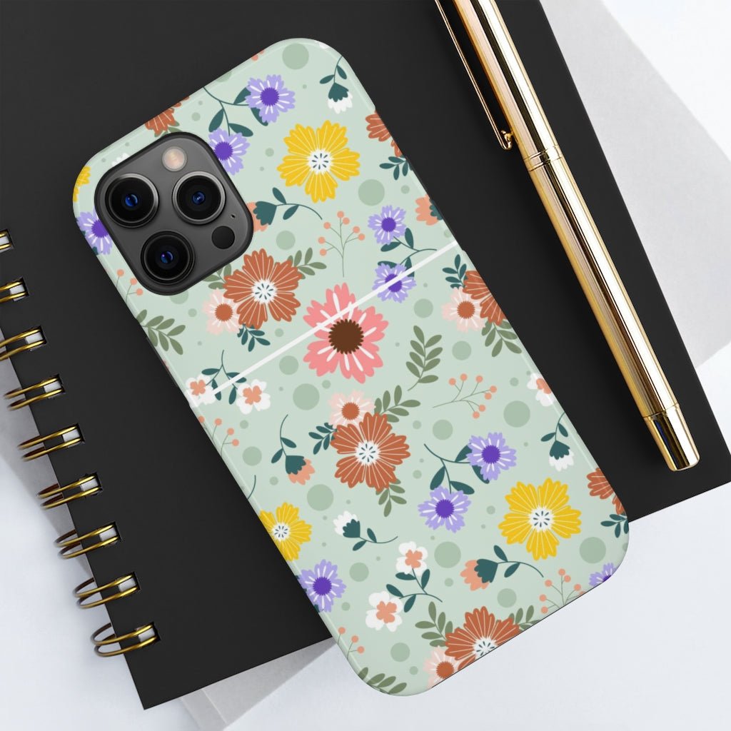 Cute Floral Tough Phone Case - Super-Cute & Impact Resistant for iPhones & Samsung - We Love Your Gift