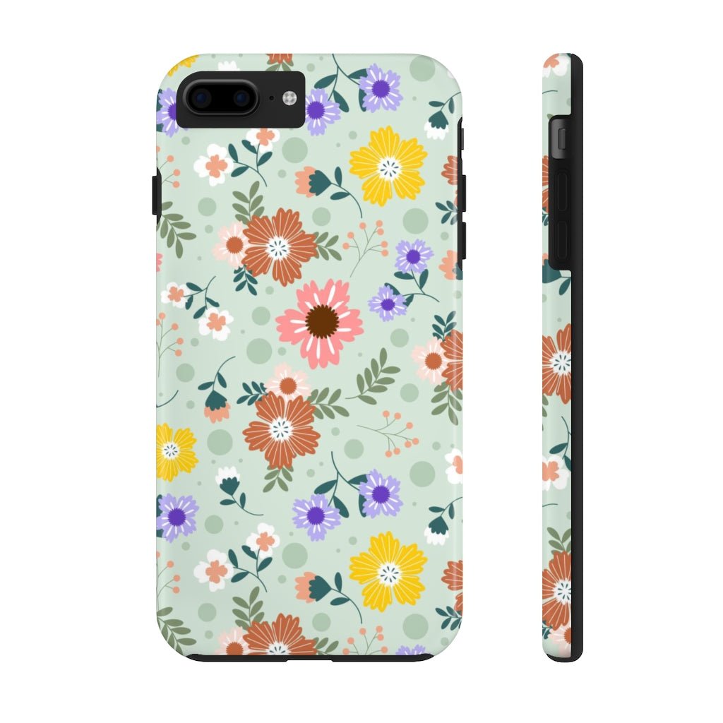 Cute Floral Tough Phone Case - Super-Cute & Impact Resistant for iPhones & Samsung - We Love Your Gift