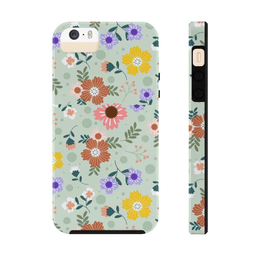 Cute Floral Tough Phone Case - Super-Cute & Impact Resistant for iPhones & Samsung - We Love Your Gift