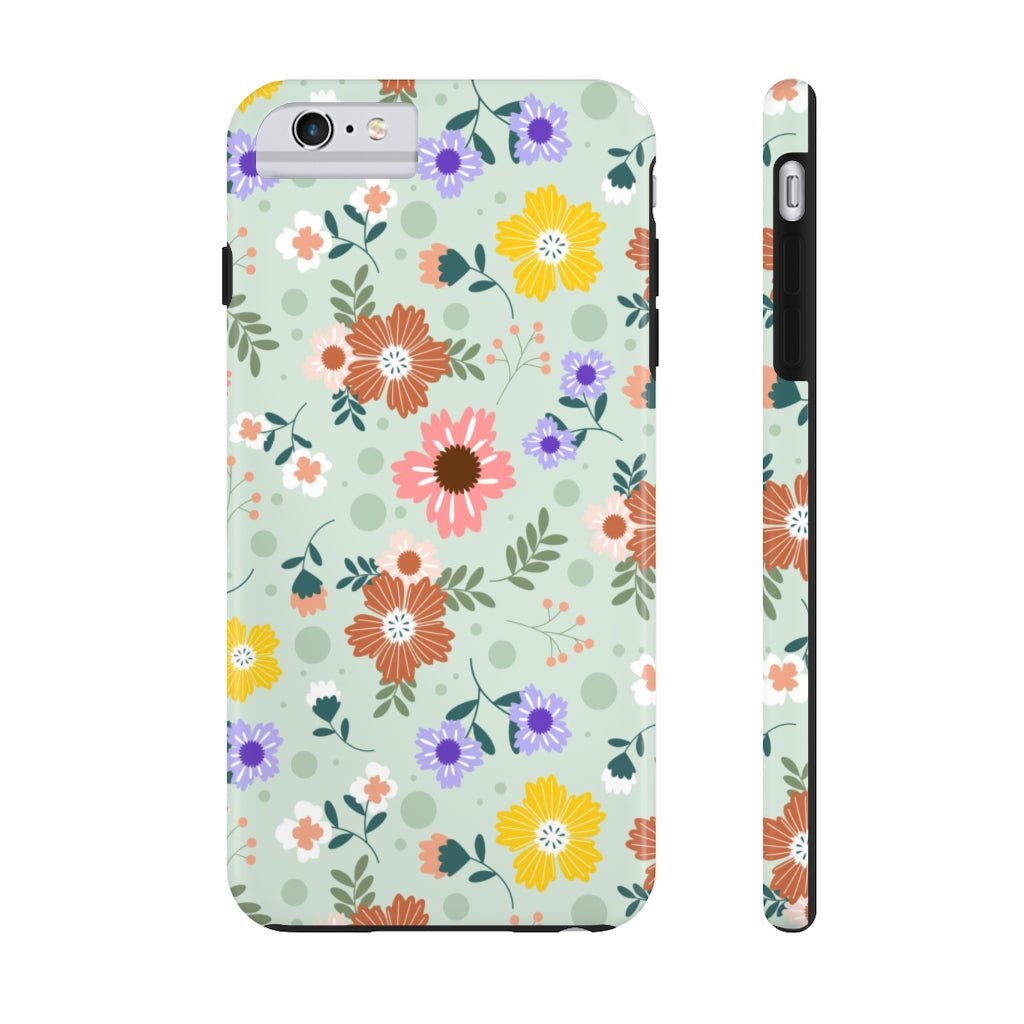 Cute Floral Tough Phone Case - Super-Cute & Impact Resistant for iPhones & Samsung - We Love Your Gift