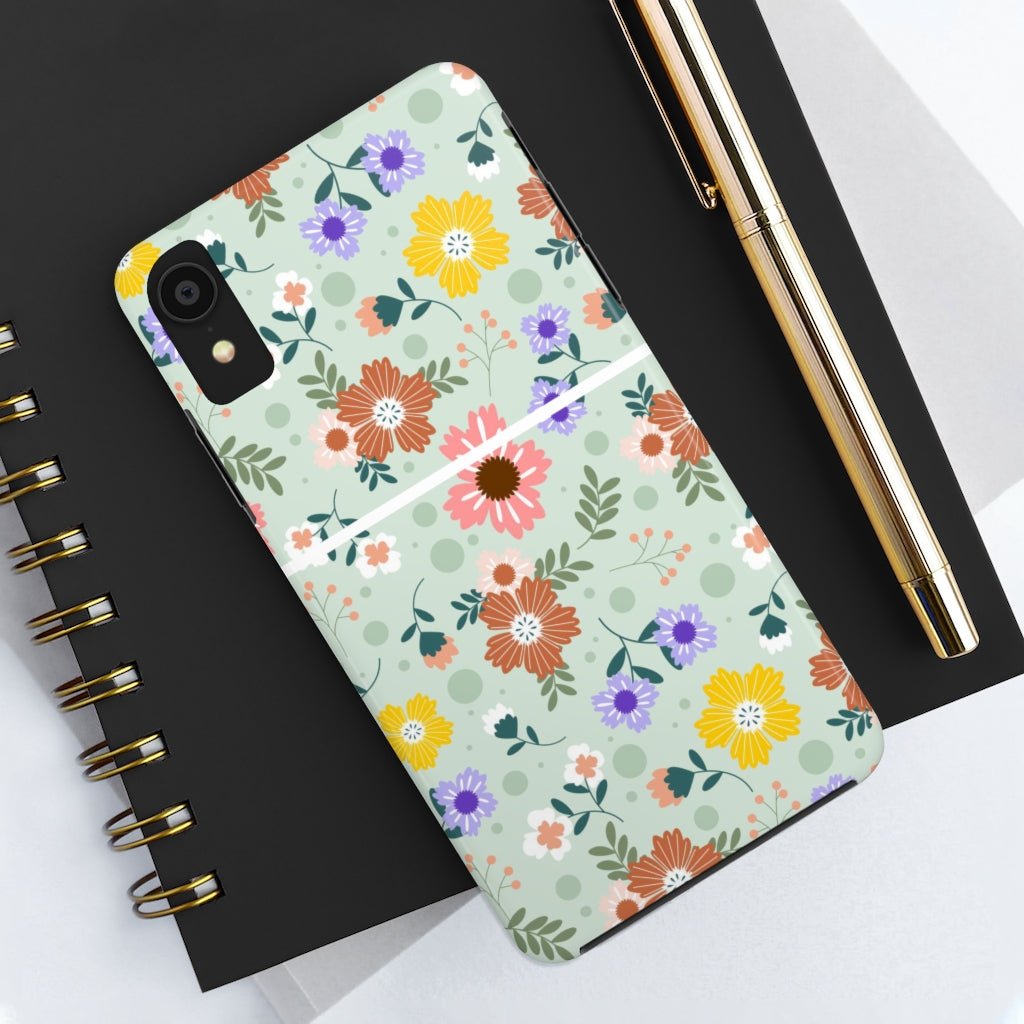 Cute Floral Tough Phone Case - Super-Cute & Impact Resistant for iPhones & Samsung - We Love Your Gift