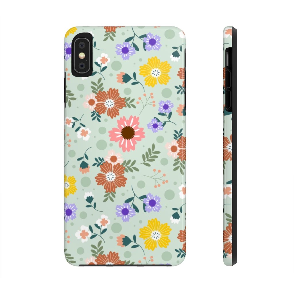 Cute Floral Tough Phone Case - Super-Cute & Impact Resistant for iPhones & Samsung - We Love Your Gift