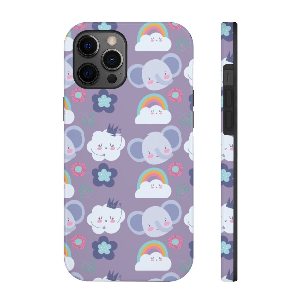 Cute Pastel Purple Tough Phone Case - Super-Cute & Impact Resistant for iPhones & Samsung - We Love Your Gift