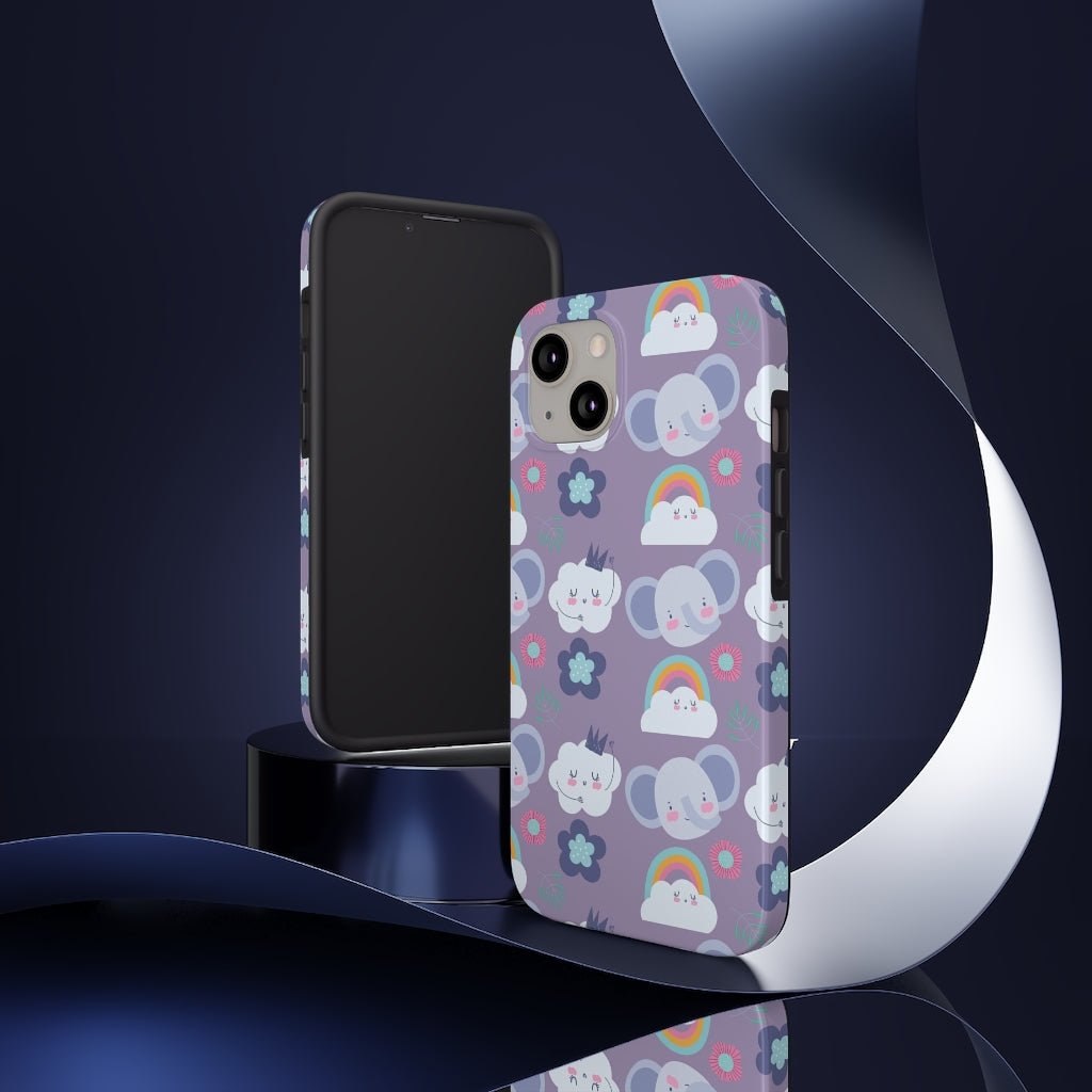 Cute Pastel Purple Tough Phone Case - Super-Cute & Impact Resistant for iPhones & Samsung - We Love Your Gift