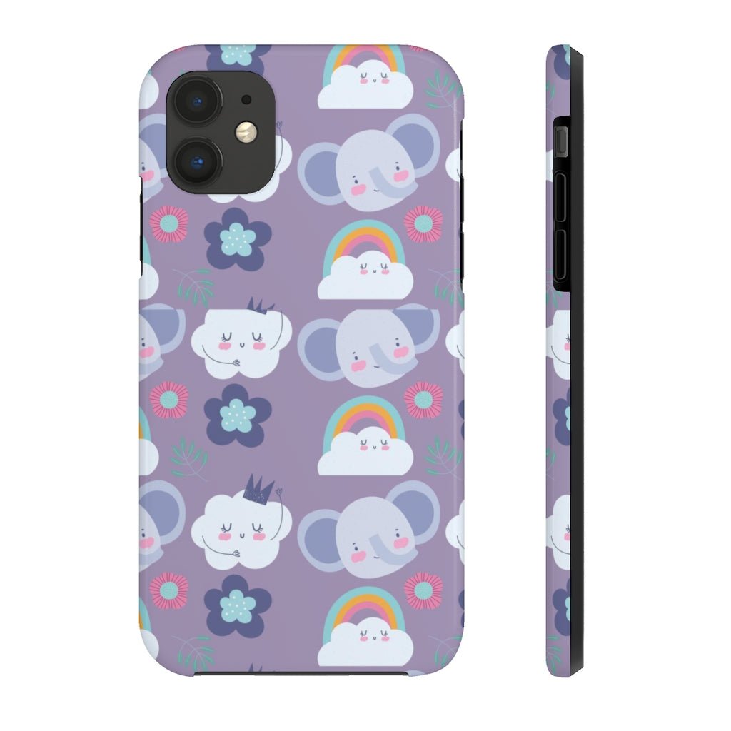 Cute Pastel Purple Tough Phone Case - Super-Cute & Impact Resistant for iPhones & Samsung - We Love Your Gift