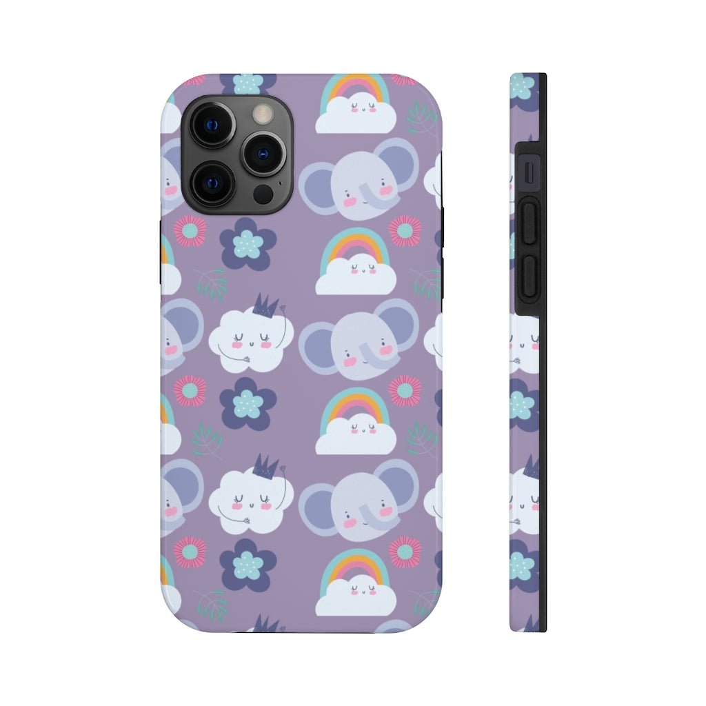 Cute Pastel Purple Tough Phone Case - Super-Cute & Impact Resistant for iPhones & Samsung - We Love Your Gift