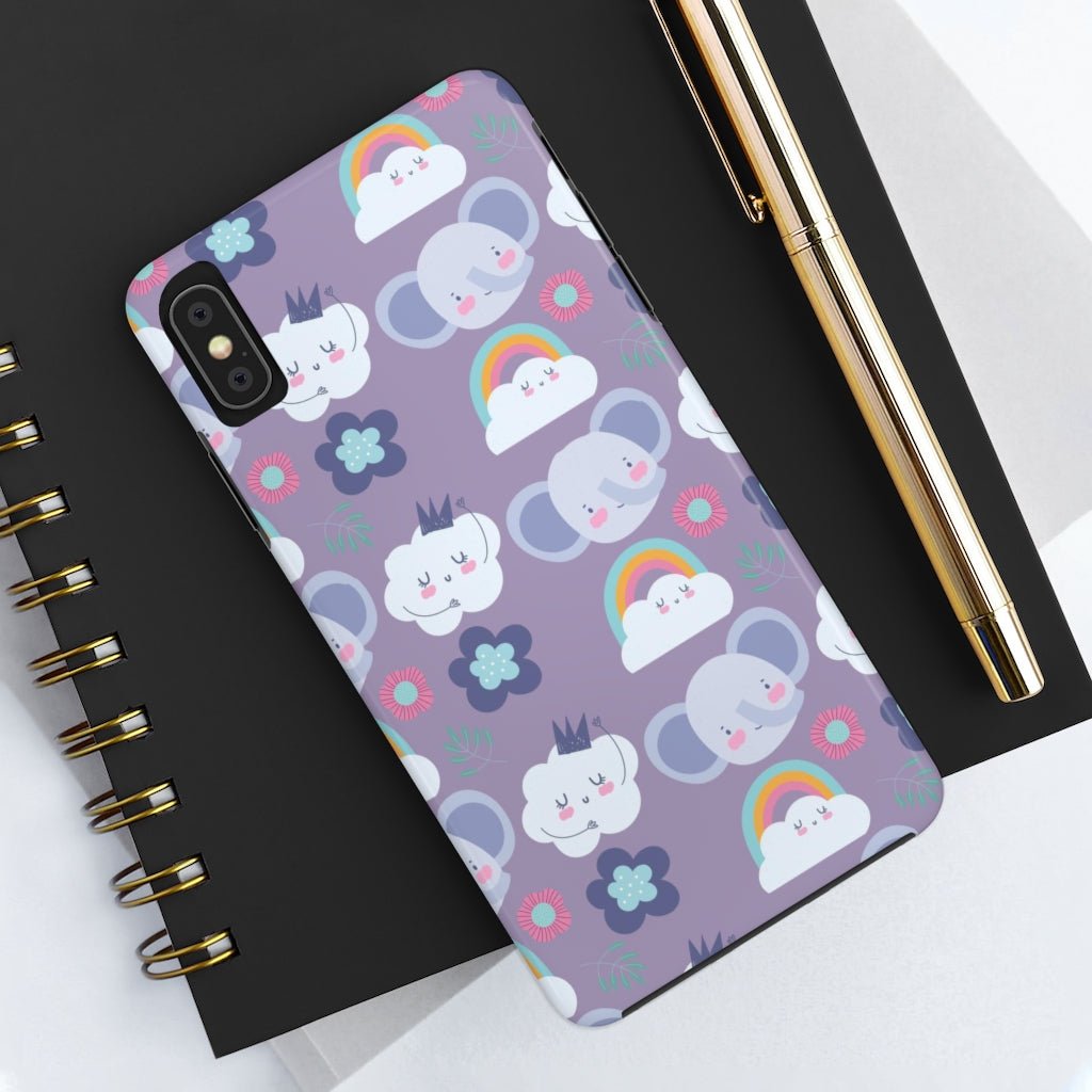 Cute Pastel Purple Tough Phone Case - Super-Cute & Impact Resistant for iPhones & Samsung - We Love Your Gift