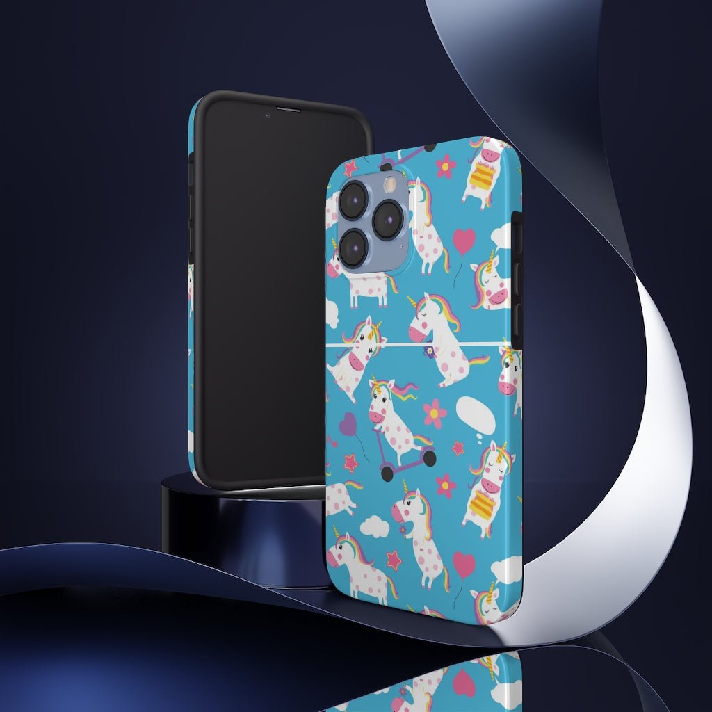Cute Unicorn Tough Phone Case - Super-Cute & Impact Resistant for iPhones & Samsung - We Love Your Gift