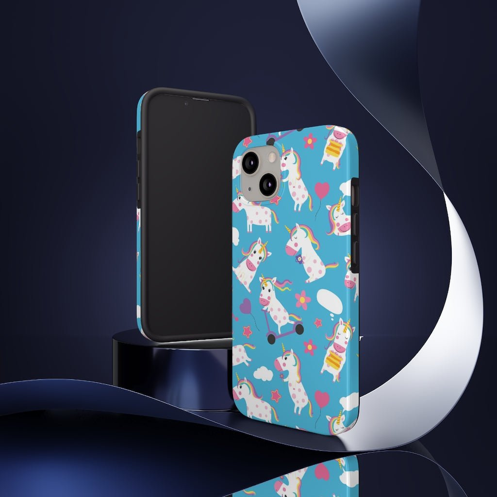 Cute Unicorn Tough Phone Case - Super-Cute & Impact Resistant for iPhones & Samsung - We Love Your Gift
