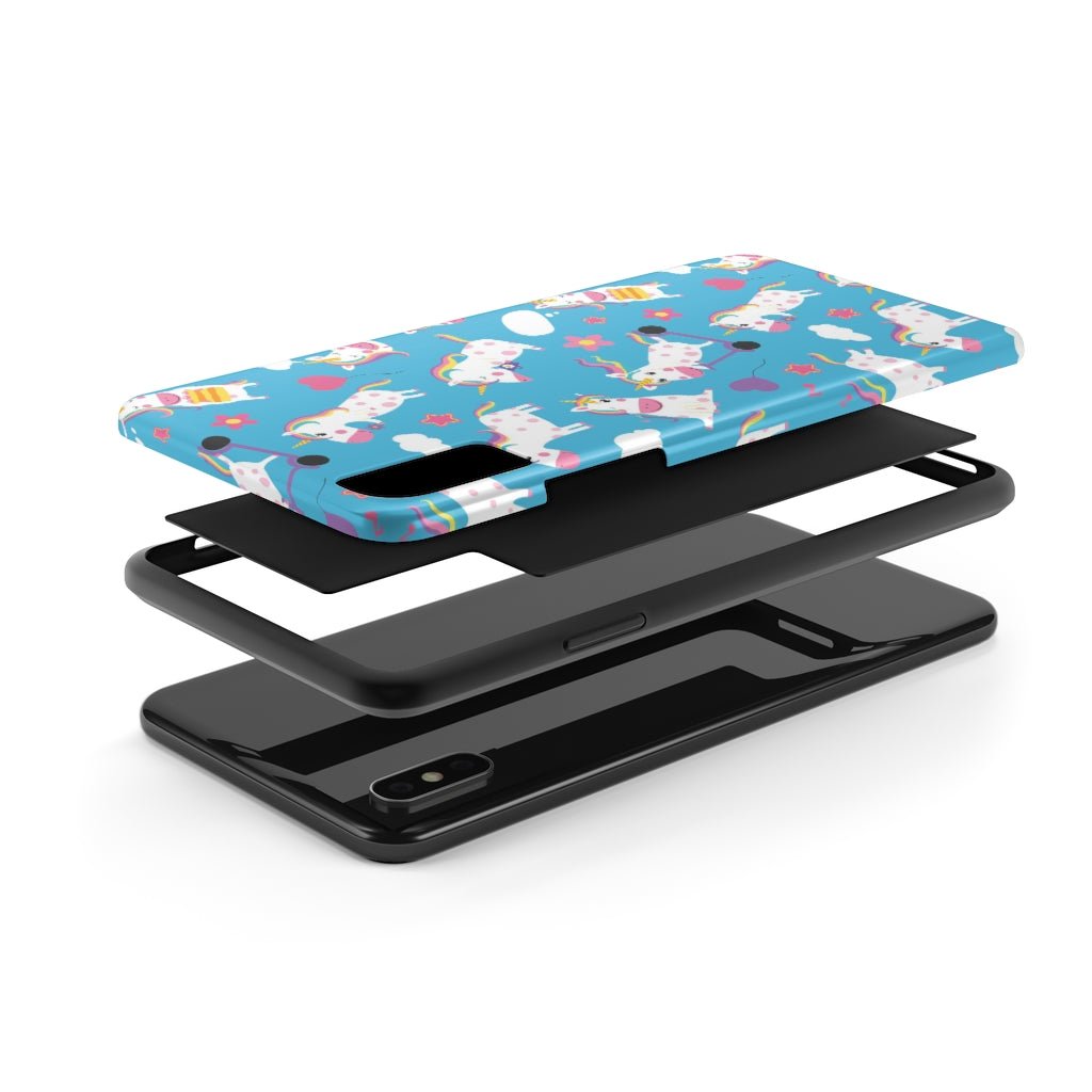 Cute Unicorn Tough Phone Case - Super-Cute & Impact Resistant for iPhones & Samsung - We Love Your Gift